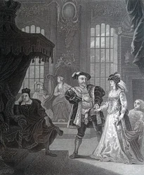 Król Henryk VIII i Anna Bullen