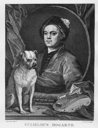 Autoportret, grawerowany przez T. Cooka, 1809