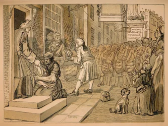 Szkic dla przemysłu i bezczynności – płyta VI, 1747
