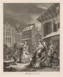 Cztery pory dnia: rano 1738.