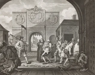 Brama Calais lub O pieczeń wołowa ze Starej Anglii, lub Och, pieczeń wołowa ze Starej Anglii. 1749