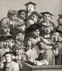 Wykład z „Prac Williama Hogartha”, opublikowany 1833 (lito)