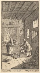 Nowa metamorfoza, płyta 4: Invidiosa uwalnia Fantasio, 1724.