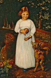 Miss Flamborough (olej na płótnie)