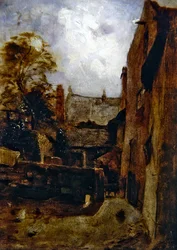 Szkic do Bidestone Farmhouse