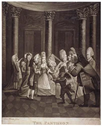 Panteon, Oxford Street, Westminster, Londyn, c1770