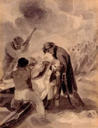 Afera Teneryfy, 1808 (wc na papierze)