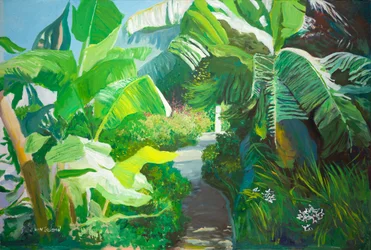 Morne Rouge, Grenada (olej na pokładzie)