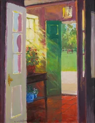 Paddock, 2001 (olej na pokładzie)