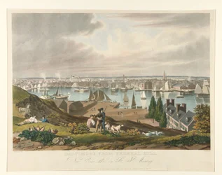 Baltimore widziane z Federal Hill