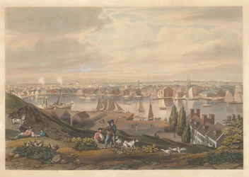 Baltimore widziane z Federal Hill