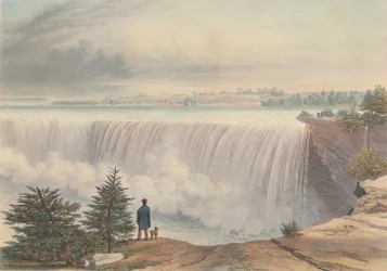 Niagara Falls from the Table Rock, opublikowana w 1840 r.