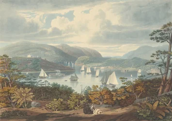 West Point, z Phillipstown, opublikowana w 1831 r.