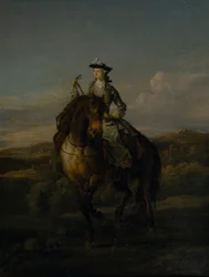 Portret konny Charlotte Boyle, markizy Hartington