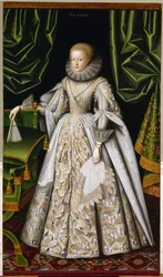 Anne Cecil, hrabina Stamford ok. 1615 r. (olej na płótnie)