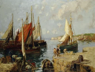 Łodzie z małży, Honfleur