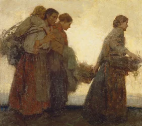 On the Dykes, c.1910 (óleo sobre tela)polonês