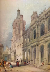 Ratusz, Kolonia, ok. 1841 r.