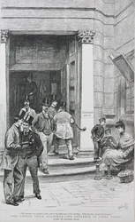 Wejście na giełdę w Capel Court, 1891