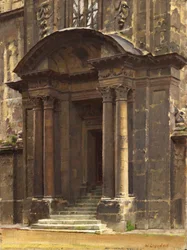 Ganek Starego Ashmolean, Oksford