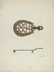 Trivet, ok. 1939.