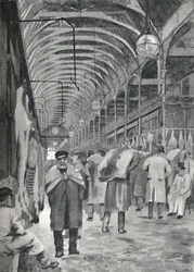 Metropolitan Meat Market, Smithfield, 1891