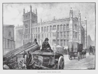 Biuro nagrań, Fetter Lane (lito)