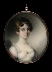 Portret damy, 1810.