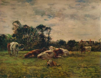 Odpoczynek, XIX w., ok. 1860-1920, 1935