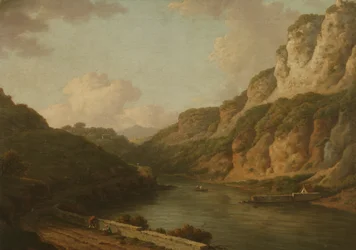 Matlock, Derbyshire, ok. 1780 (olej na płótnie)