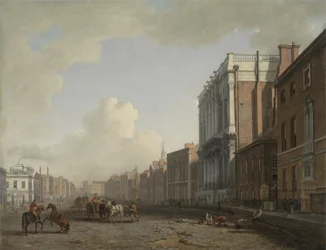 Whitehall, Patrząc na północny wschód, ok. 1775 (olej na płótnie)