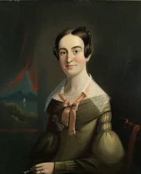 Pani Eunice Hall z Portland, Maine, 1839