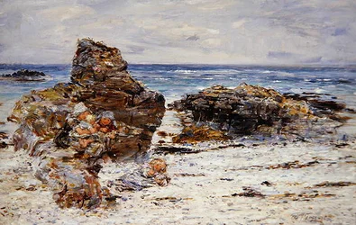 Skały Kociołka (olej na płótnie)