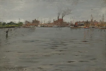 Scena portowa, Brooklyn Docks
