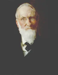 Portret mojego ojca, David H. Chase (olej na płótnie)