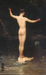 Kąpiący się, 1877.