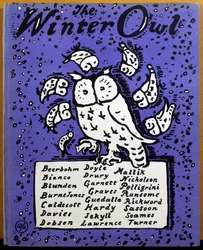 Okładka „The Winter Owl”, wydanej przez Cecil Palmer, Londyn