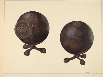 Bank monet Globe, ok. 1930 r. 1938.