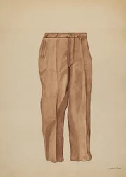 Spodnie, ok. 1937.