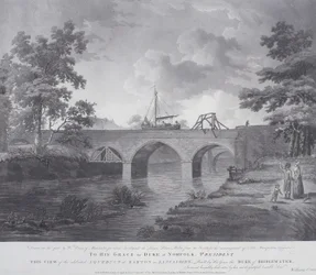 Akwedukt w Barton, niedaleko Manchesteru, 1793