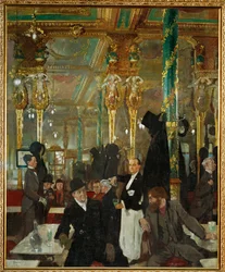 Cafe Royal w Londynie (obraz na płótnie)