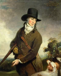 Wielebny William Heathcote (1772-1802) (olej na płótnie)
