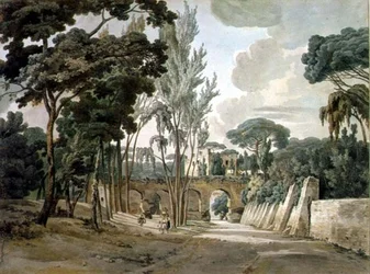 Starożytne akwedukty w pobliżu Capodichino, Neapol, 1780-1782