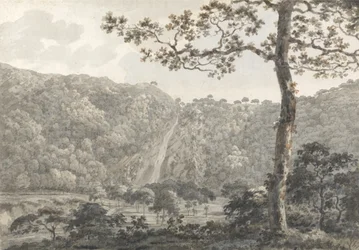 Wodospady w Powerscourt, Co. Wicklow, Irlandia (toaleta na papierze)