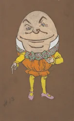 Projekt kostiumu Humpty Dumpty