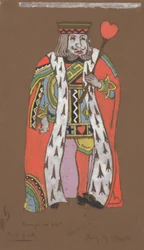 King of Hearts (kostiumy do filmu Alicja w Krainie Czarów, 1915)