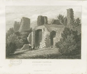 Zamek Dudley - Twierdza: grawerowanie, nd [c1831] (druk)
