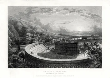 Starożytny Efez, Turcja, 1887