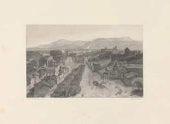 Forum Romanum z Wieży Kapitolu