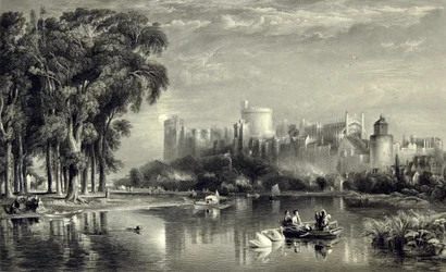 Zamek Windsor z północnego zachodu